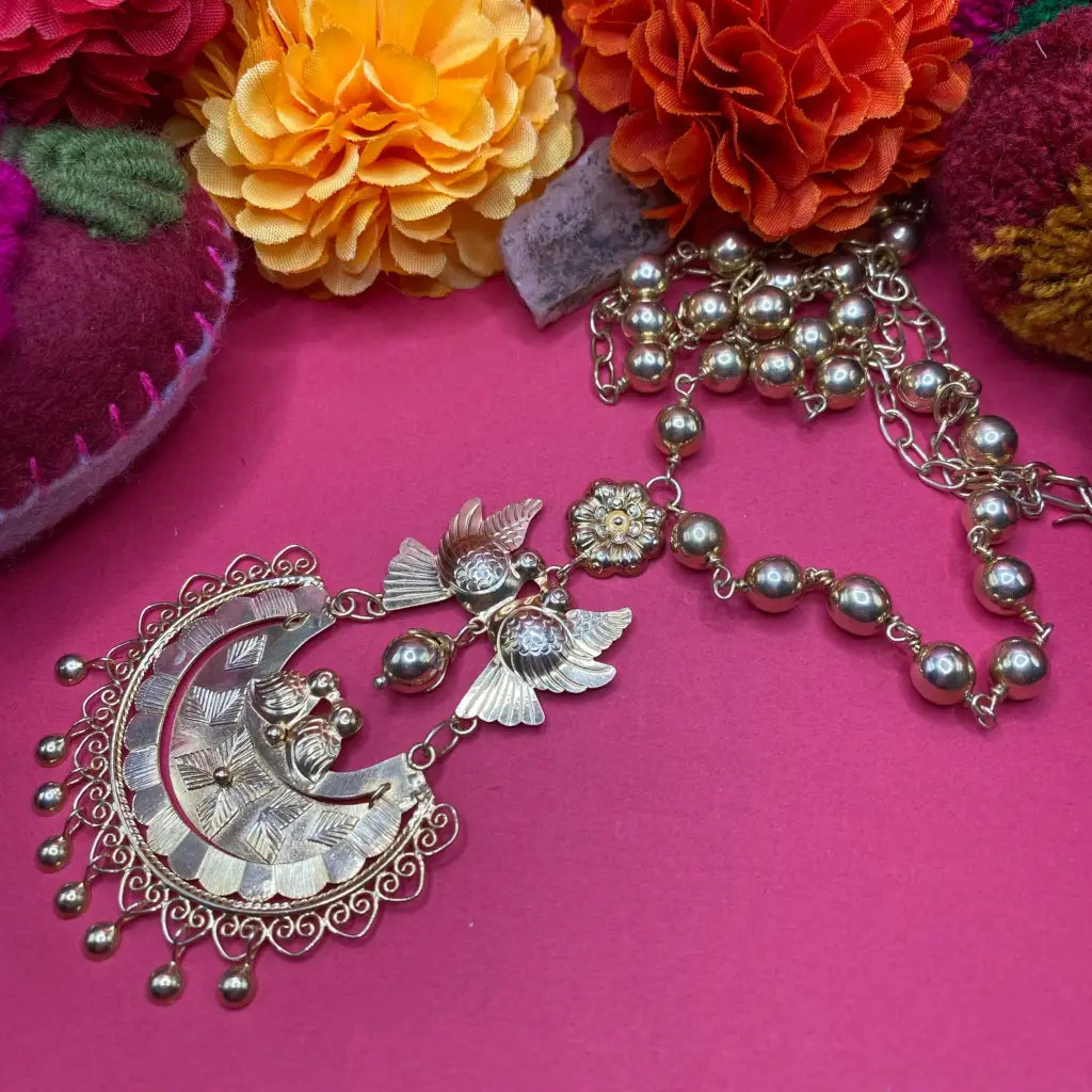 Mazahura gold vermeil necklace