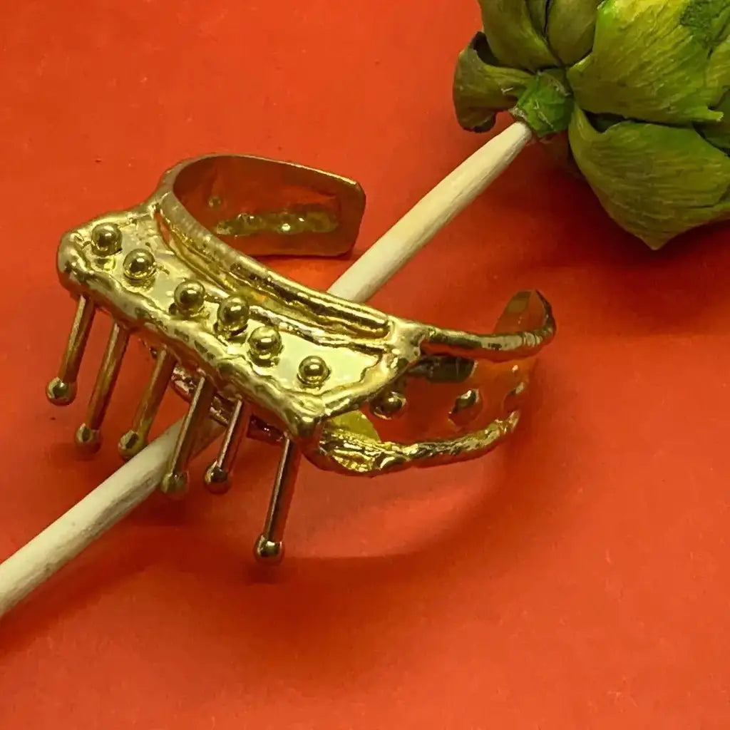Mexican Brass plated copper bracelet
