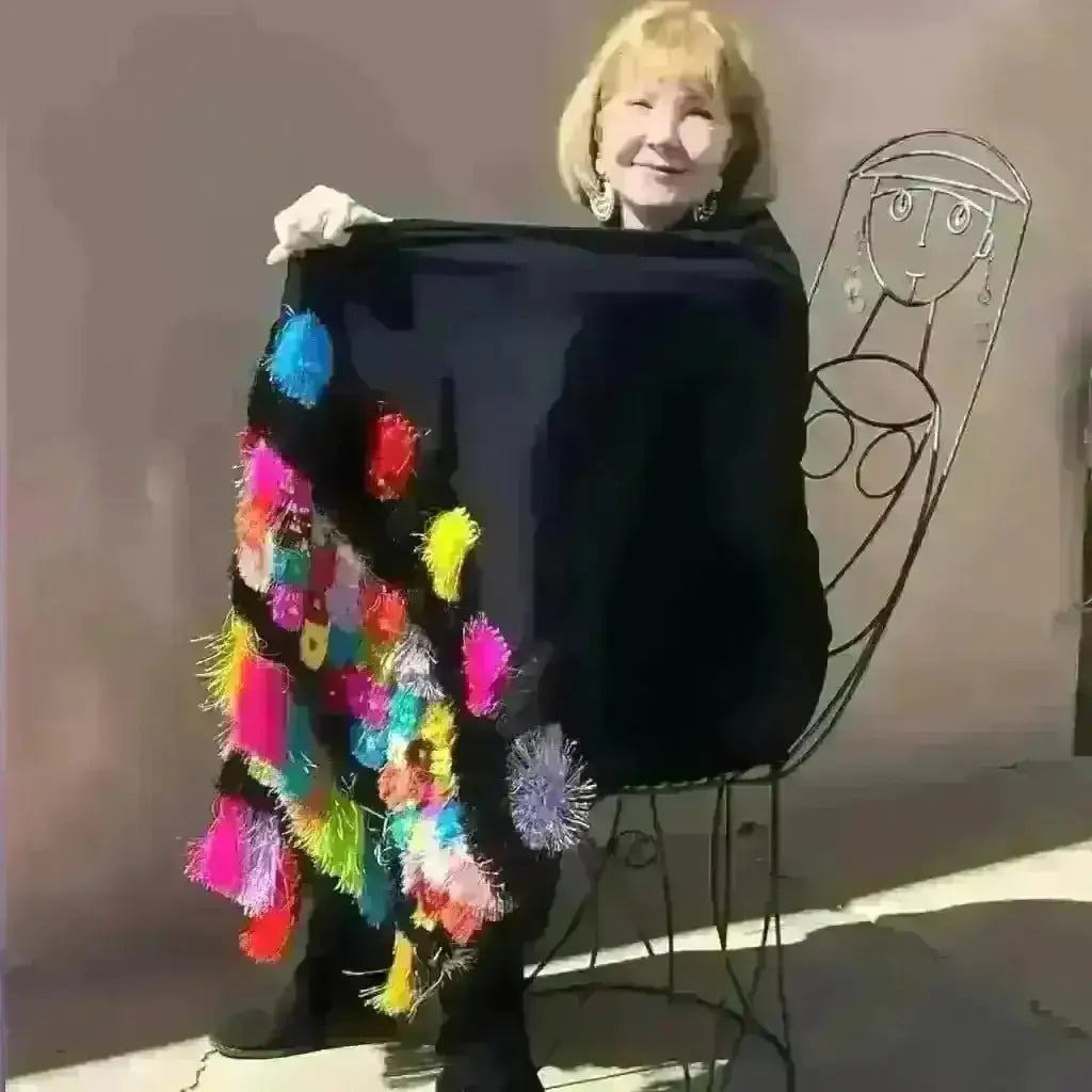 Purepecha rebozo with fringe Shawl