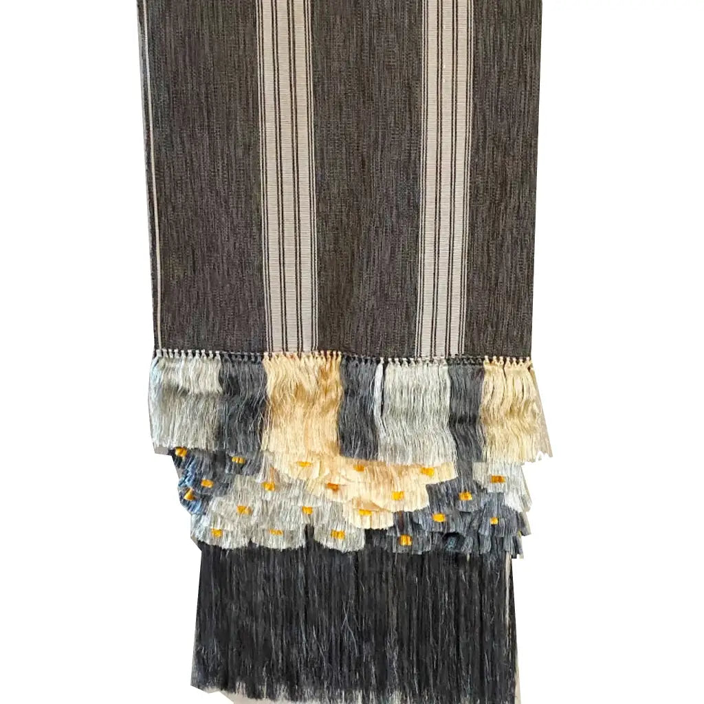 Purepecha rebozo with fringe - Shawl