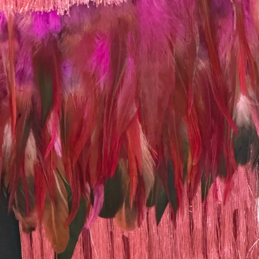 Purepecha Rebozo Shawl, Handwoven Cotton with Silk Rapacejo