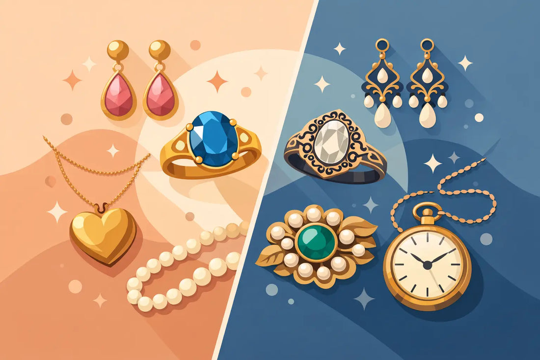 Vintage Jewelry vs Antique Jewelry Explained