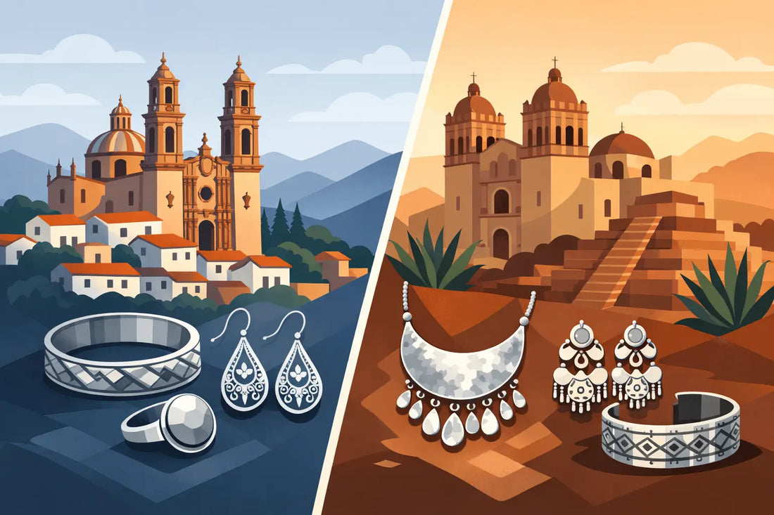 Taxco vs Oaxaca Silver: What Sets Them Apart