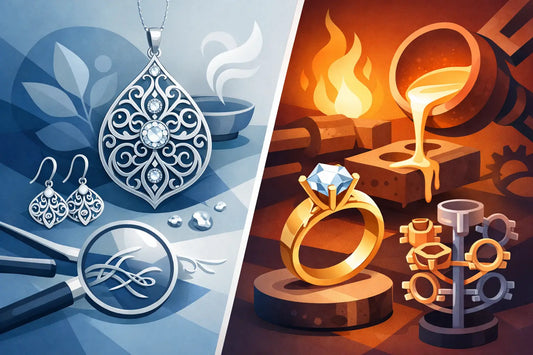 Filigree Jewelry vs Cast Jewelry Compared