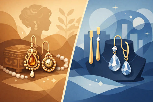 Antique Earrings vs Modern Reproductions