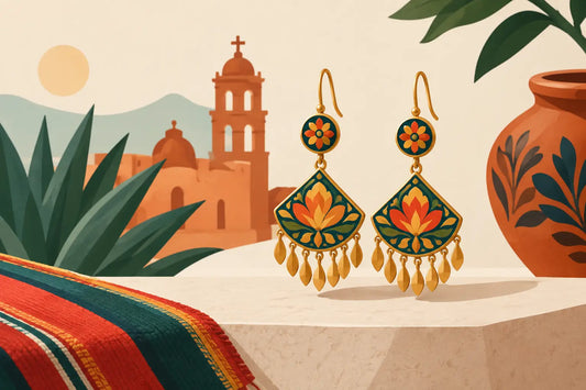 Mexican Artisan Earrings With Real Heritage