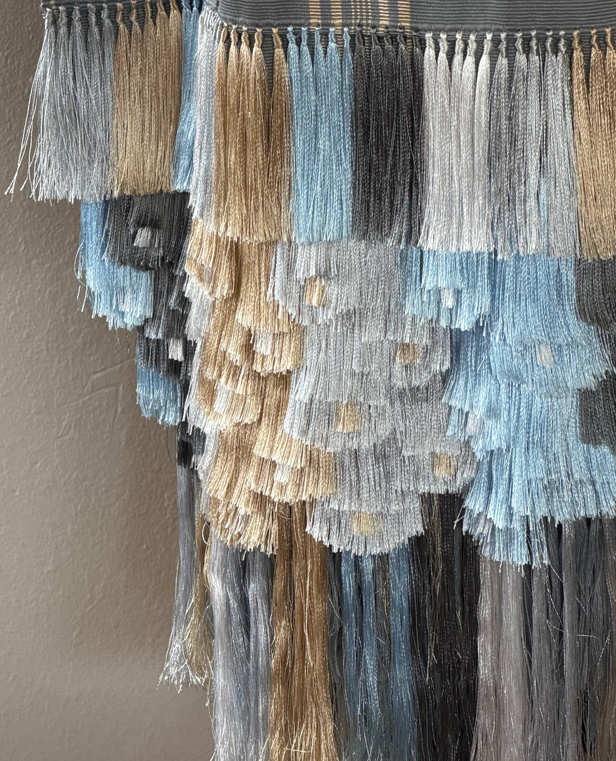 Purepecha rebozo with fringe