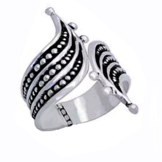 Silver vintage design Taxco clamper bracelet