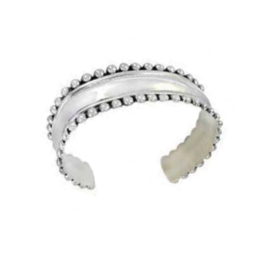 Silver vintage design Taxco dot bracelet