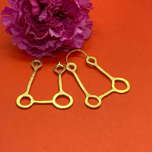 Big bold statement Mexican earrings