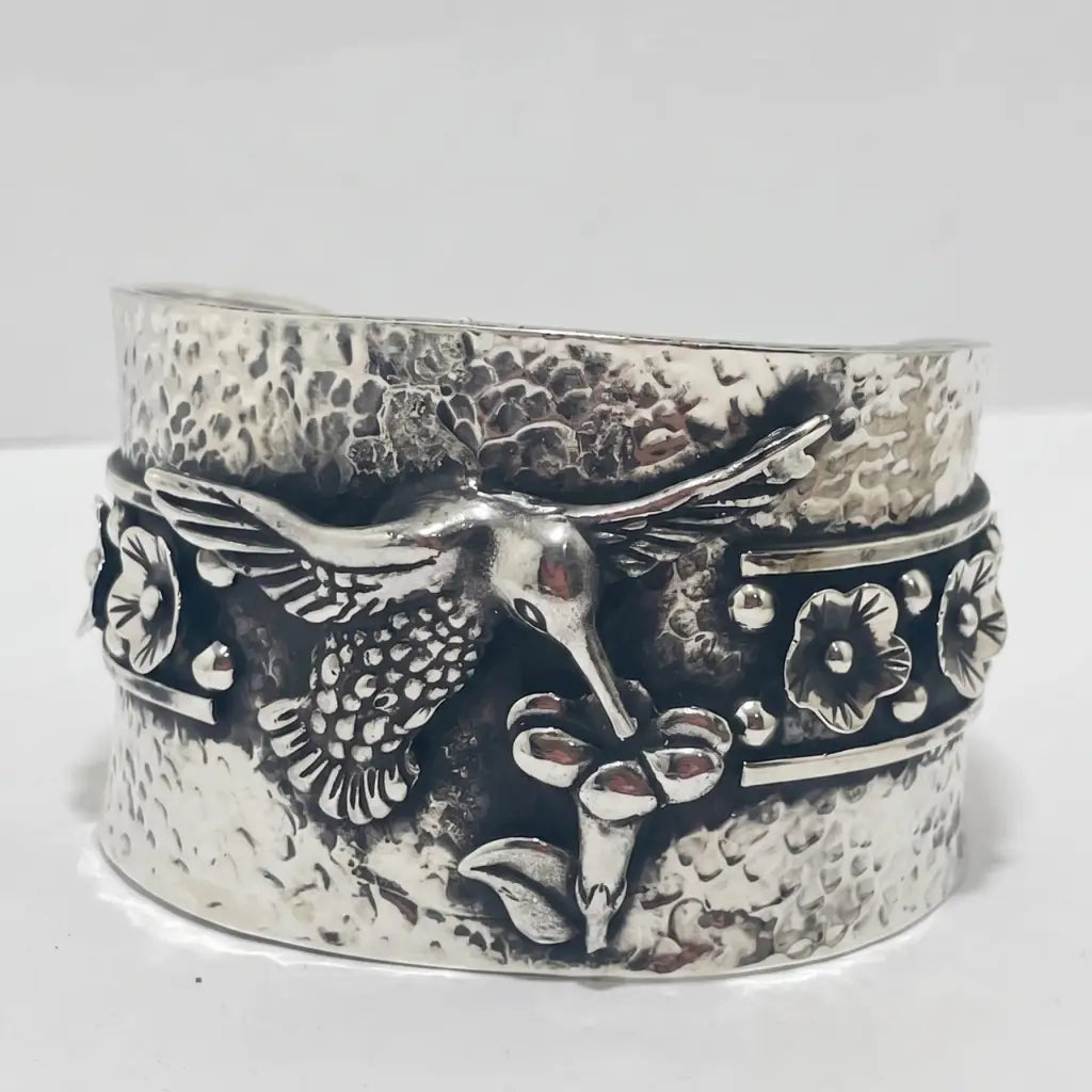 Dragonfly Taxco Handmade Pure Silver bracelet