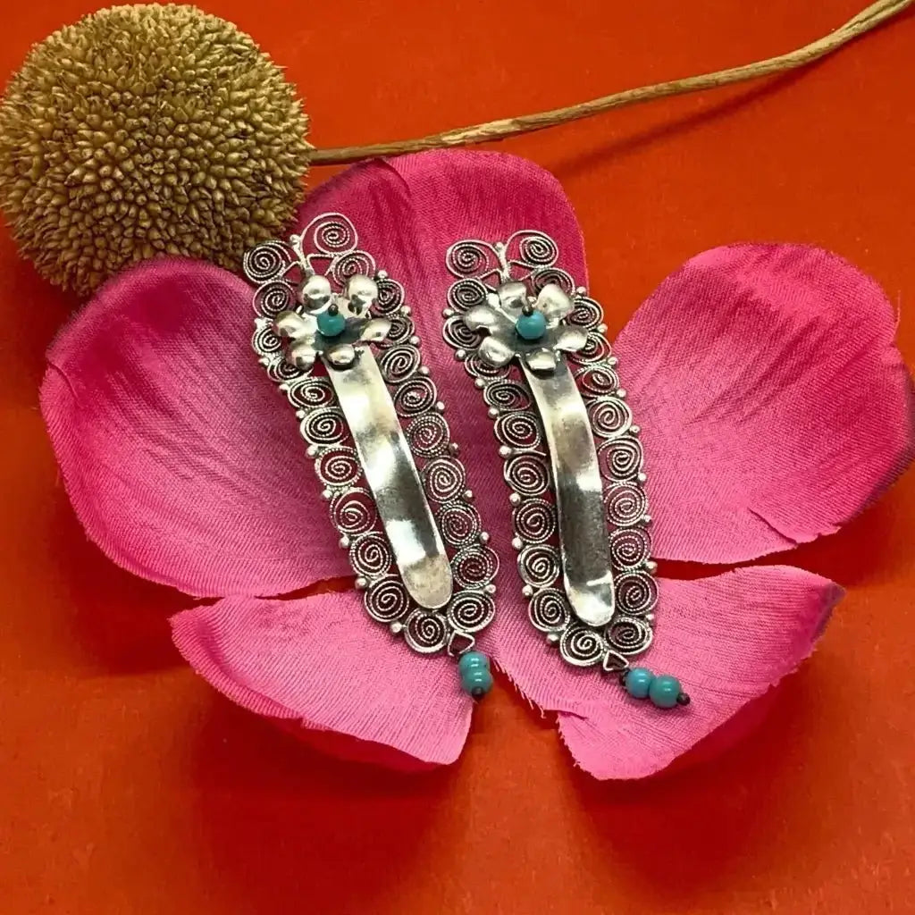 Gusano filigree Mexican earrings