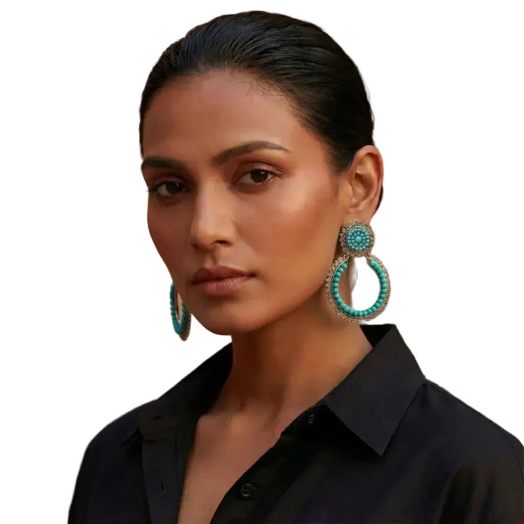 Oaxacan Filigree Sterling Silver Hoop Earrings