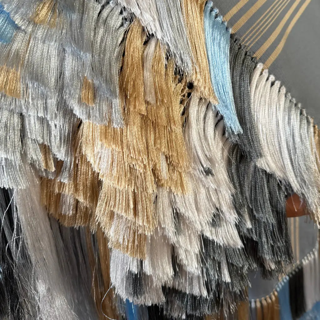 Purepecha rebozo with fringe - Shawl
