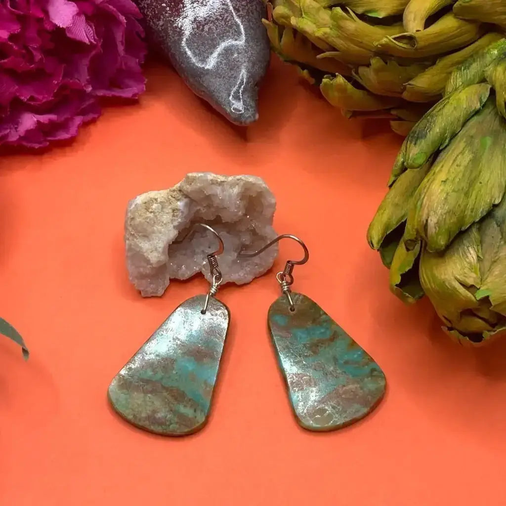 Santo Domingo turquoise earrings
