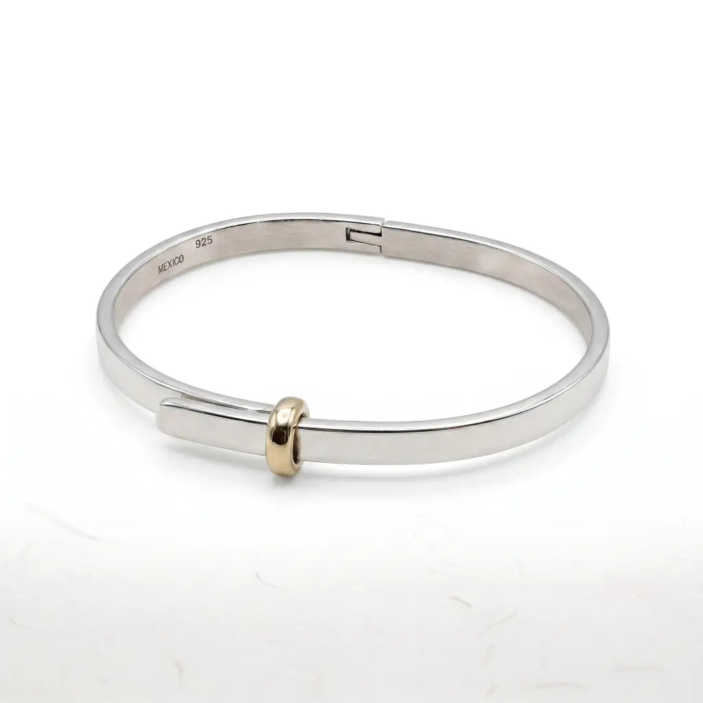 Taxco buckle hinge bracelet