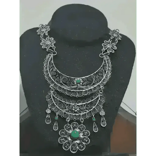 Vintage filigree Oaxacan necklace
